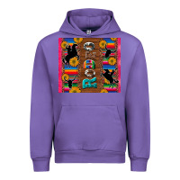 Tulip rodeo serape leopard glitter Urban Hoodie - Artiststas