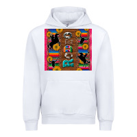 White rodeo serape leopard glitter Urban Hoodie - Artiststas