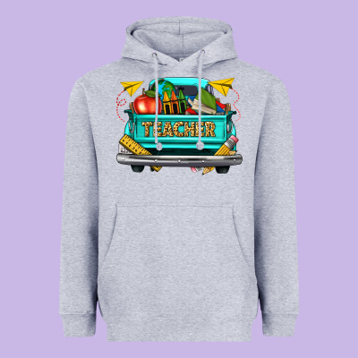 Heavyweight Hoodie teacher truck