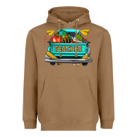 Toasted Coconut teacher truck Heavyweight Hoodie - texasbilliewilder