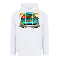 White teacher truck Heavyweight Hoodie - texasbilliewilder