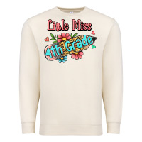 Sandshell little miss fourth grade Premium Sweatshirt - RanaPortraitStore