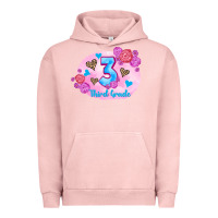 Pigment Salmon back to school flowers third grade 3200x2400 Urban Hoodie - AdoDesignShop