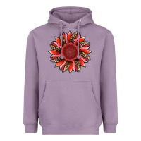 Lavender valentine's day sunflower Heavyweight Hoodie - RanaPortraitStore
