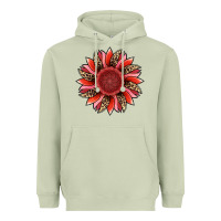 Matcha valentine's day sunflower Heavyweight Hoodie - RanaPortraitStore