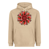 Mushroom valentine's day sunflower Heavyweight Hoodie - RanaPortraitStore
