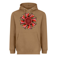 Toasted Coconut valentine's day sunflower Heavyweight Hoodie - RanaPortraitStore