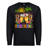Black the only b.s. i need is beer and sunshine Premium Sweatshirt - Zillion Design Studio