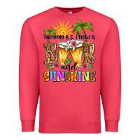 Cardinal the only b.s. i need is beer and sunshine Premium Sweatshirt - Zillion Design Studio