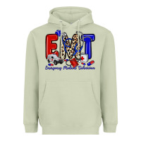 Matcha emt emergency medical technician Heavyweight Hoodie - Zillion Design Studio