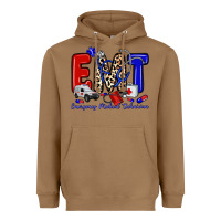 Toasted Coconut emt emergency medical technician Heavyweight Hoodie - Zillion Design Studio