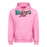 Fuchsia Pink rodeo babe turquoise serape cowhide leopard Urban Hoodie - Artiststas