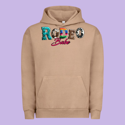 Rodeo Babe Turquoise Serape Cowhide Leopard Urban Hoodie Designed By Artiststas