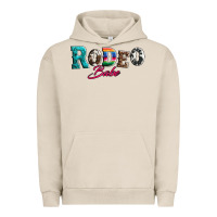 Pigment French Oak rodeo babe turquoise serape cowhide leopard Urban Hoodie - Artiststas