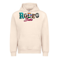 Sandshell rodeo babe turquoise serape cowhide leopard Urban Hoodie - Artiststas