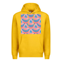 Lemon american flag seamless pattern Premium Hoodie - BundleAndBundleShop