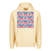 Pina Colada american flag seamless pattern Premium Hoodie - BundleAndBundleShop