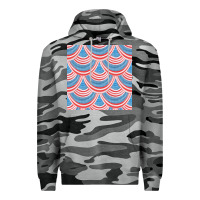 Slate Camo american flag seamless pattern Premium Hoodie - BundleAndBundleShop