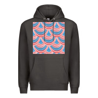American Flag Seamless Pattern Premium Hoodie | Teevron