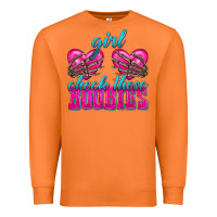 Carrot Girl Check Those Boobies Premium Sweatshirt - texasbilliewilder