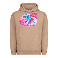 Pigment Burro back to school flowers fourth grade 3200x2400 Urban Hoodie - AdoDesignShop