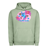 Pigment Oil Green back to school flowers fourth grade 3200x2400 Urban Hoodie - AdoDesignShop