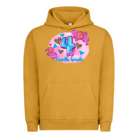Pigment Peanut Butter back to school flowers fourth grade 3200x2400 Urban Hoodie - AdoDesignShop