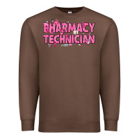 Chestnut Breast Cancer Pharmacy Technician Premium Sweatshirt - texasbilliewilder