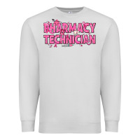 Dove Grey Breast Cancer Pharmacy Technician Premium Sweatshirt - texasbilliewilder