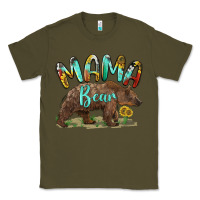 Army Green mama bear Classic Tee - BarkalooDesign