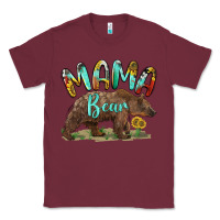 Burgundy mama bear Classic Tee - BarkalooDesign