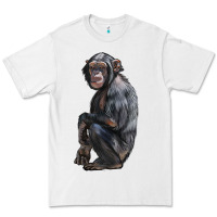 Chimpanzee Illustrations Premium Tee | Teevron