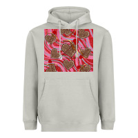 Moon Dust valentine's day hearts bow and arrow Heavyweight Hoodie - RanaPortraitStore