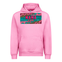 Fuchsia Pink pink roses mama of girls license plate Urban Hoodie - Artiststas