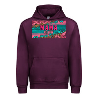 Mauve Wine pink roses mama of girls license plate Urban Hoodie - Artiststas
