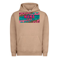 Pigment Burro pink roses mama of girls license plate Urban Hoodie - Artiststas