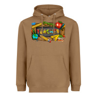 Toasted Coconut teacher Heavyweight Hoodie - texasbilliewilder