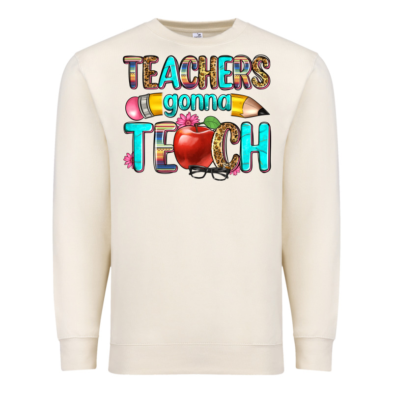 Teachers Gonna Teach Premium Sweatshirt by Zillion Design Studio | Teevron
