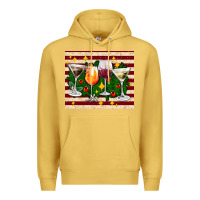 Antique Gold Christmas cocktail Premium Hoodie - AdoDesignShop