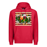 Cardinal Christmas cocktail Premium Hoodie - AdoDesignShop