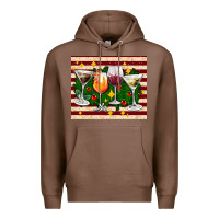 Chestnut Christmas cocktail Premium Hoodie - AdoDesignShop
