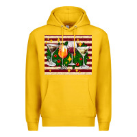 Lemon Christmas cocktail Premium Hoodie - AdoDesignShop