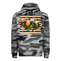Slate Camo Christmas cocktail Premium Hoodie - AdoDesignShop