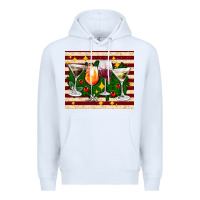 White Christmas cocktail Premium Hoodie - AdoDesignShop
