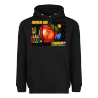 Black teacher Heavyweight Hoodie - texasbilliewilder