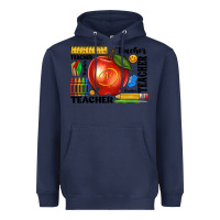 Navy teacher Heavyweight Hoodie - texasbilliewilder