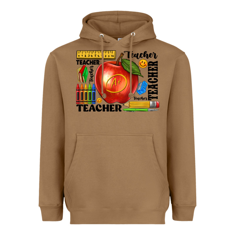 Teacher Heavyweight Hoodie by texasbilliewilder | Teevron