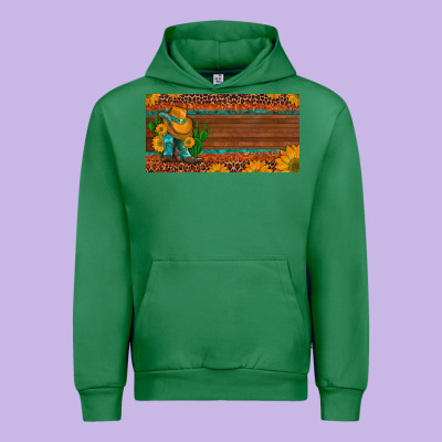 Custom Cowboy Boots Sunflowers And Cactus License Plate Urban Hoodie Designed By Artiststas
