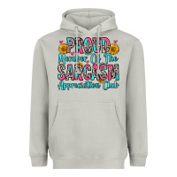 Moon Dust proud member of the sarcasm appreciation club Heavyweight Hoodie - Zillion Design Studio