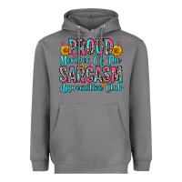 Storm proud member of the sarcasm appreciation club Heavyweight Hoodie - Zillion Design Studio